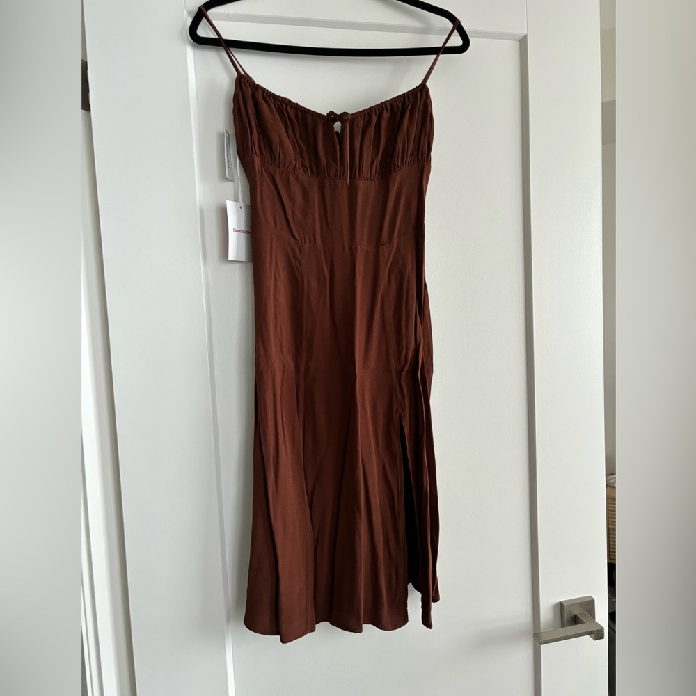 Aritzia Delilah Midi Dress